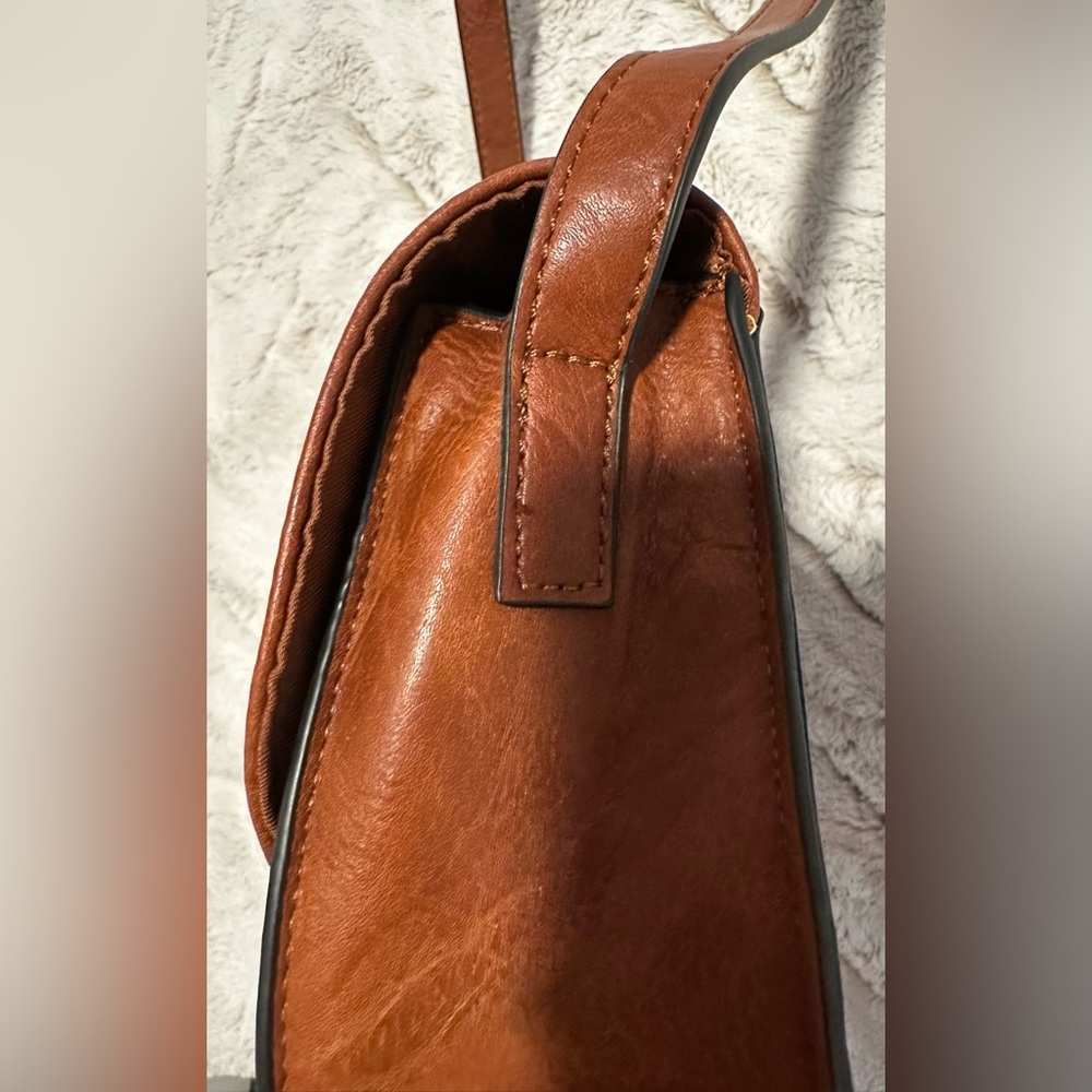 Afkomst Vegan Faux Leather Crossbody Bag Purse - Picture 9 of 16